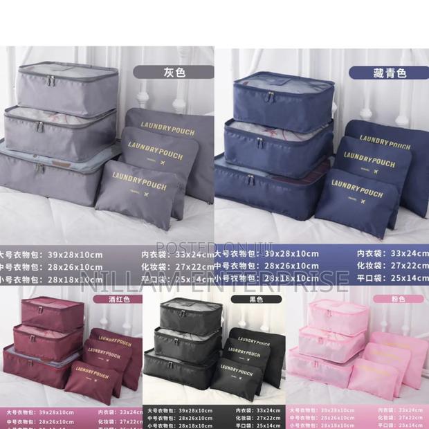 *6pcs Luggage Travel Organizers for Suitcase