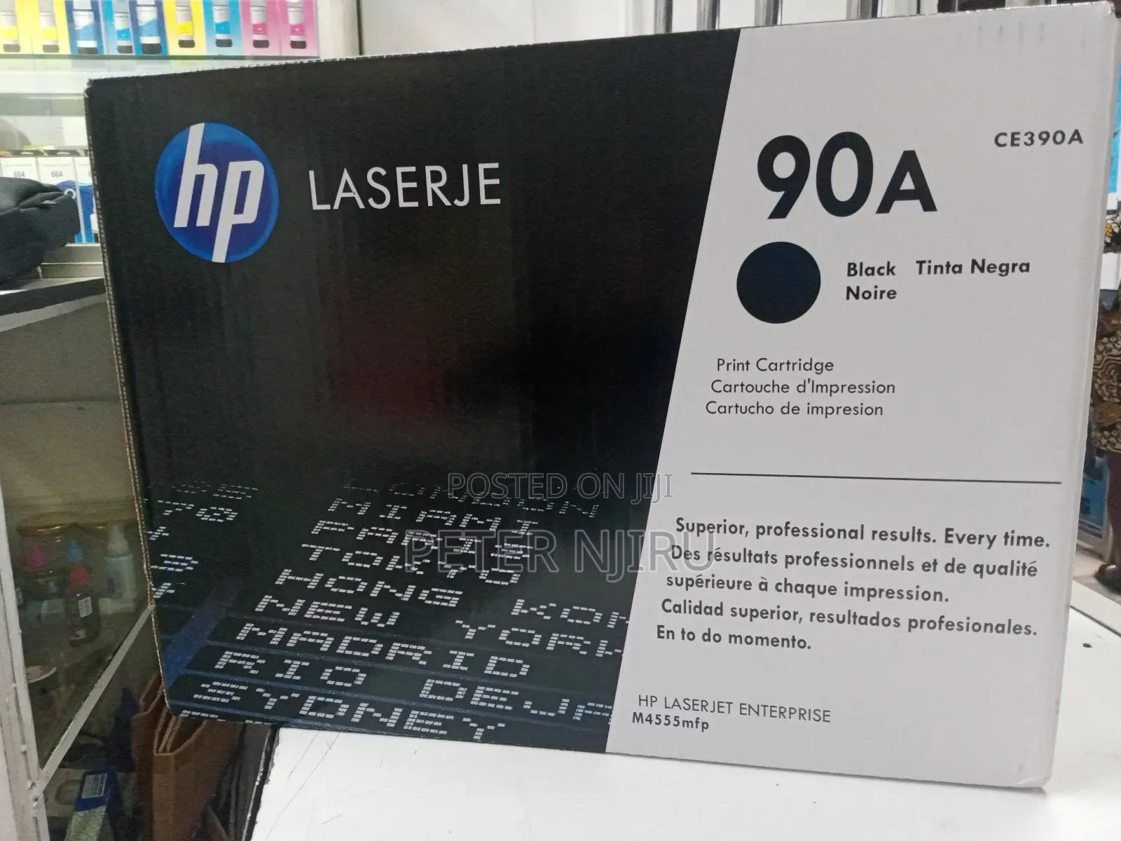 HP 90A Black Original Laserjet Toner Cartridge