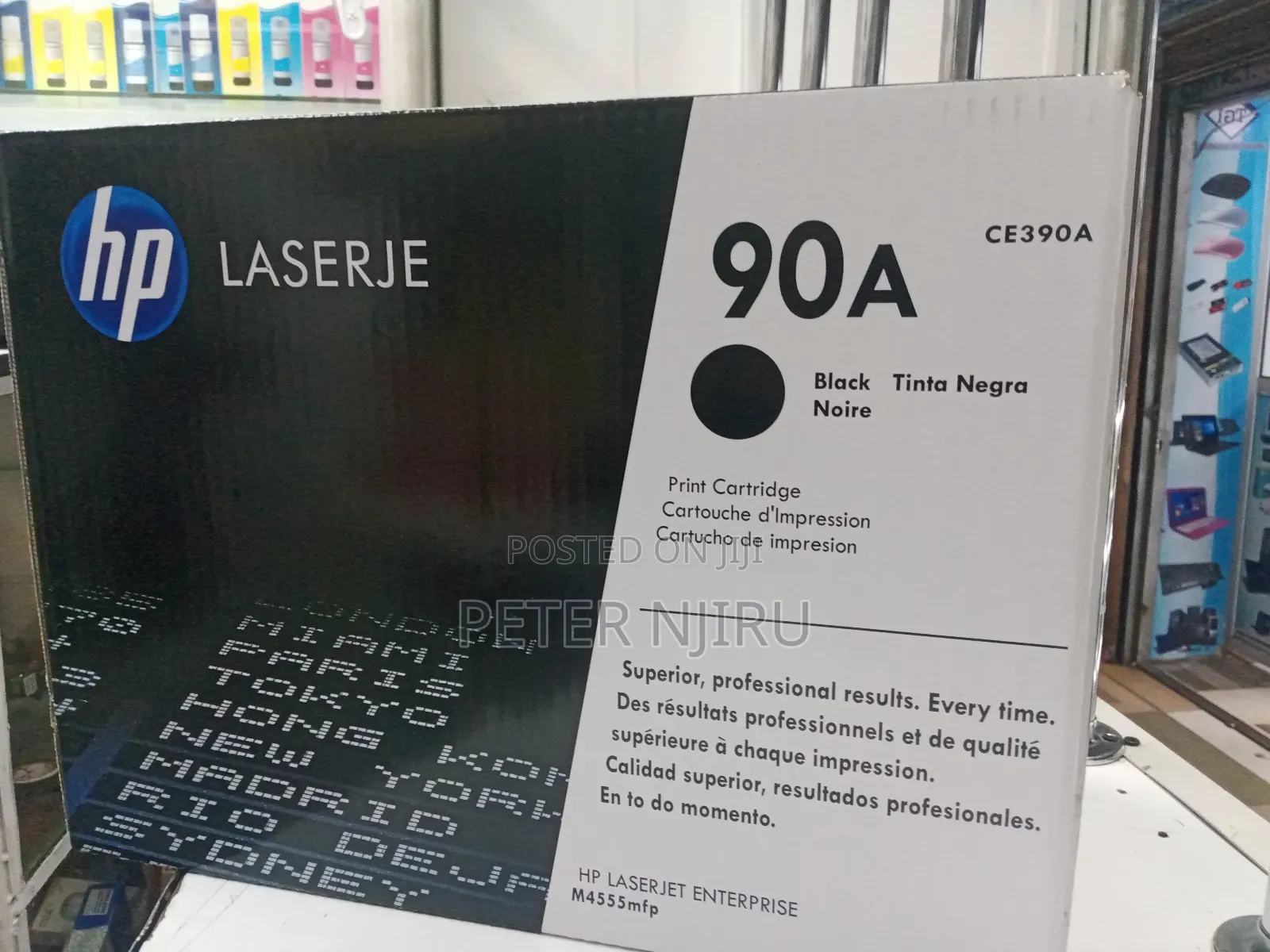 HP 90A Black Original Laserjet Toner Cartridge