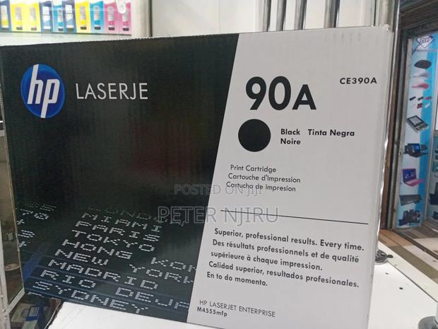HP 90A Black Original Laserjet Toner Cartridge - thumbnail 3