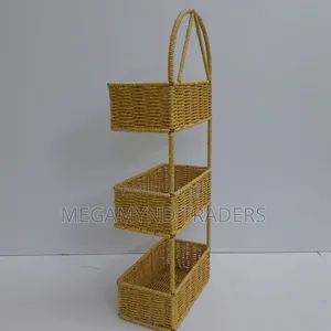 Hand Woven Shower Caddy/3 Layer Shower Organizer