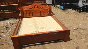 Modern Design Pure Mahogany Bed
