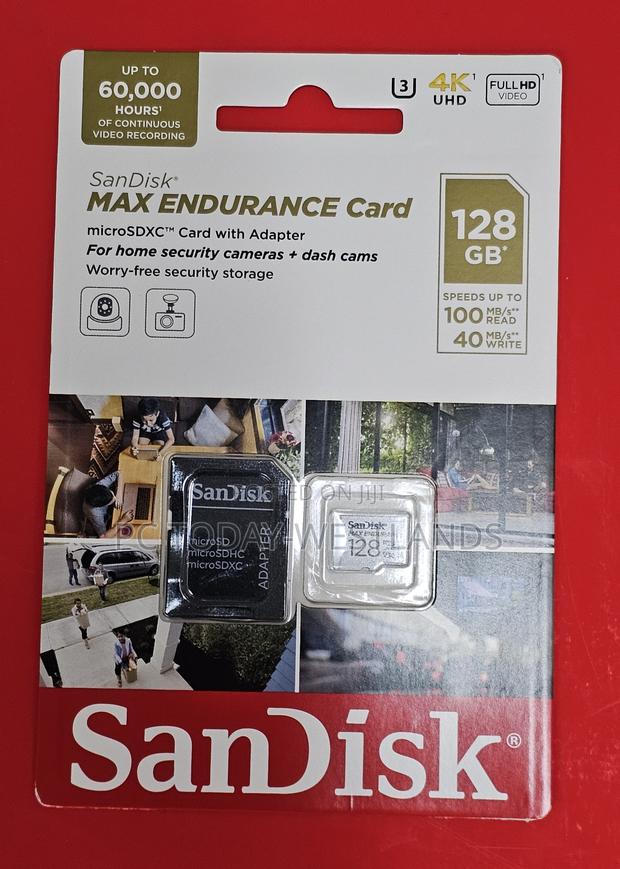 Sandisk 128GB MAX Endurance Security Cameras and Dash Cams - thumbnail 4