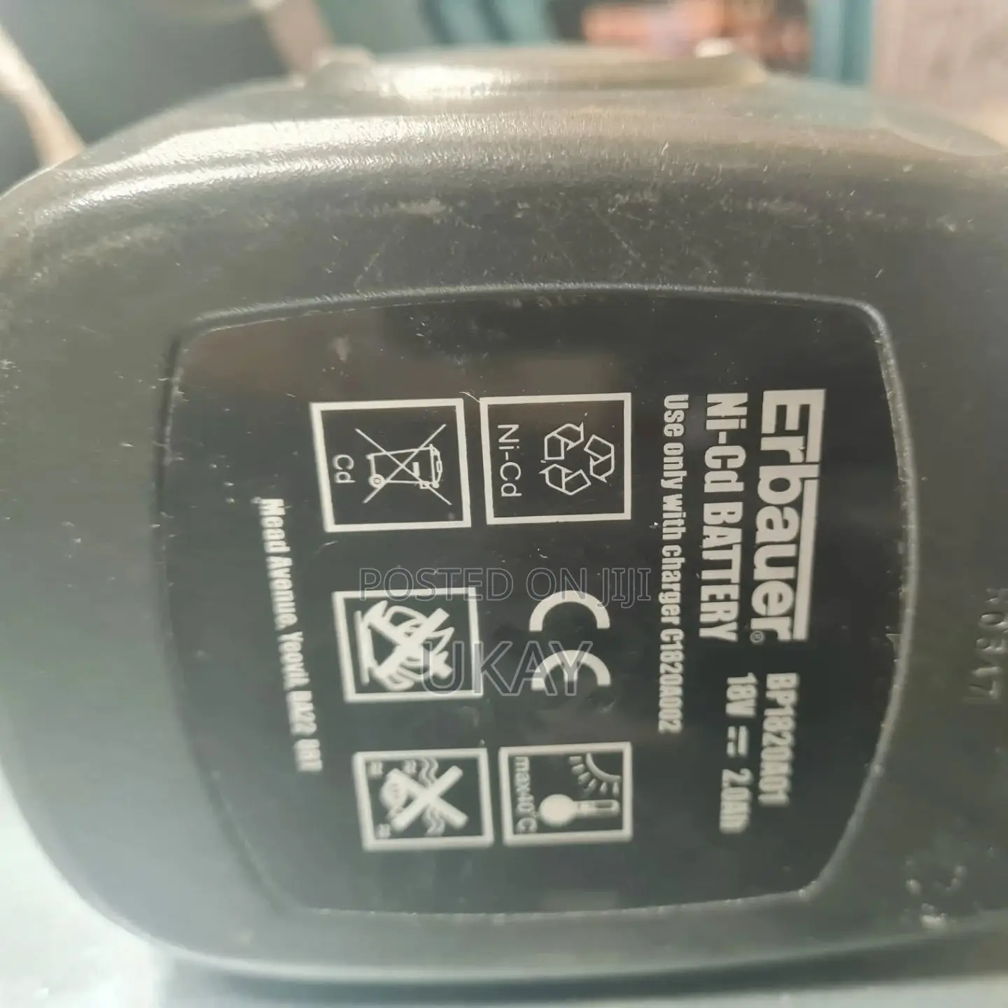 Erbauer Cordless Jigsaw 18v