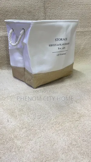 Multipurpose Canvas Laundry Basket