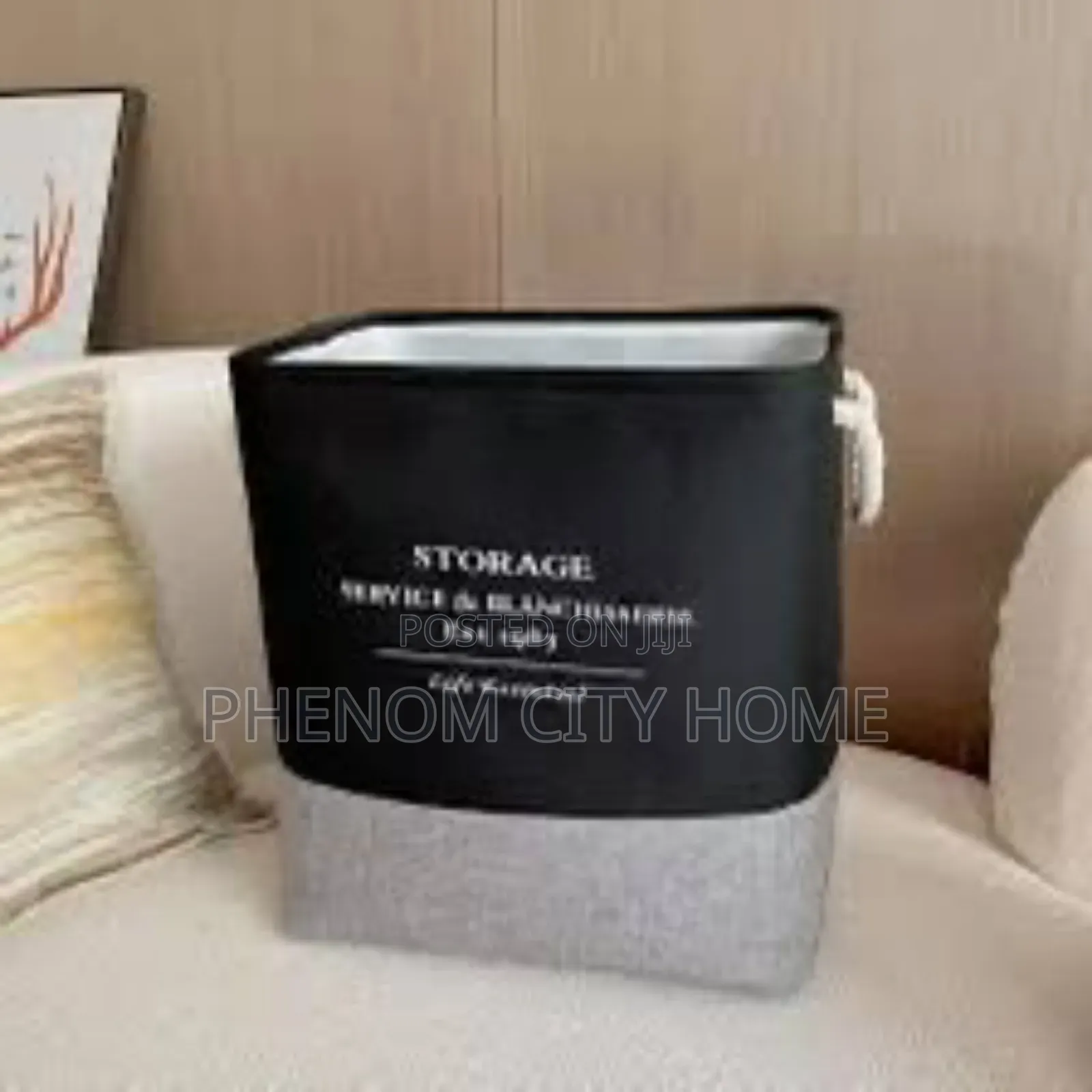 Multipurpose Canvas Laundry Basket