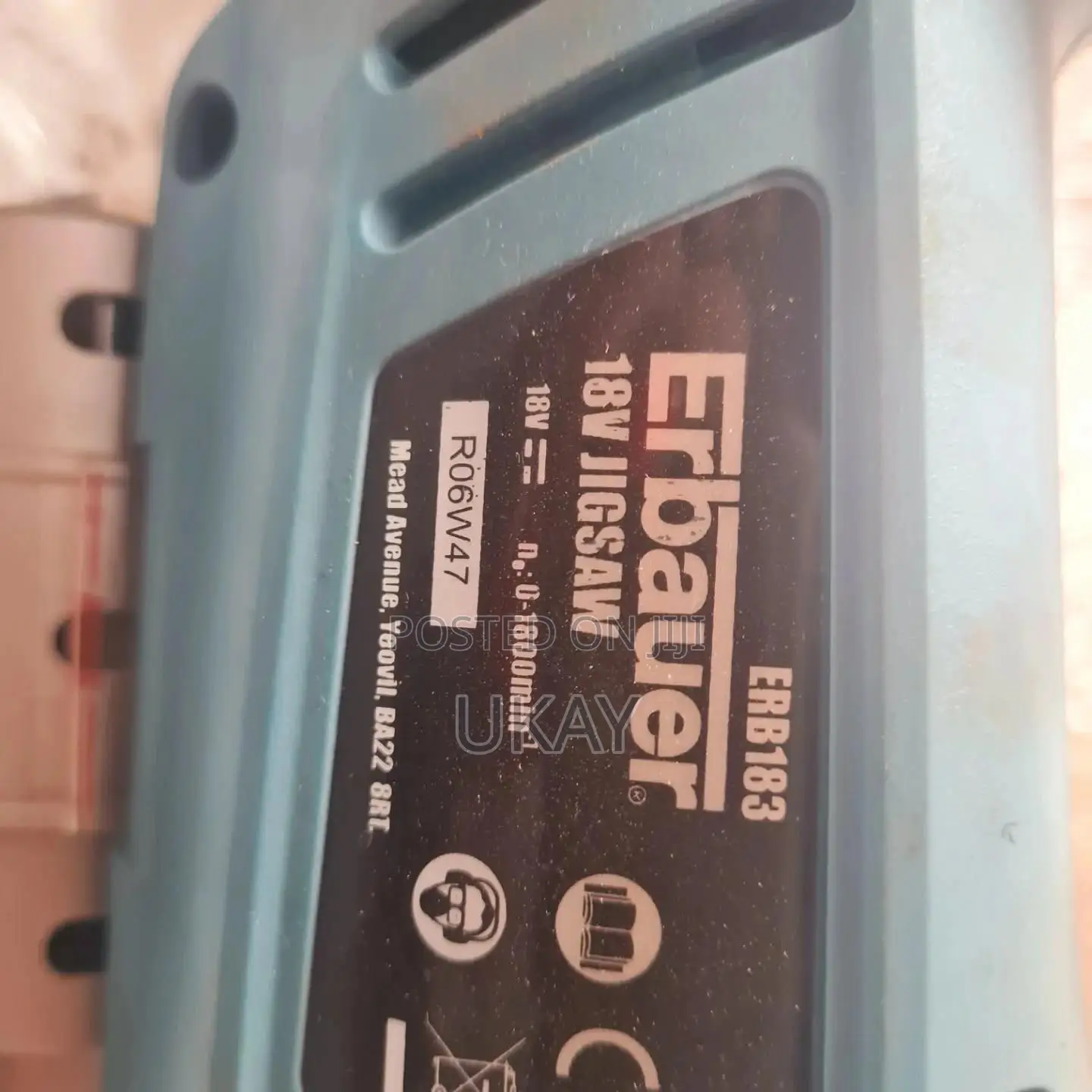 Erbauer Cordless Jigsaw 18v