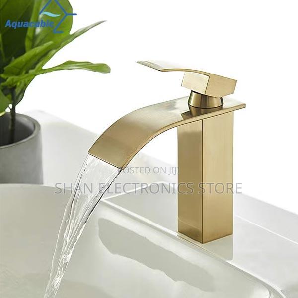 Hot Cold Tall Waterfall Faucet - main view
