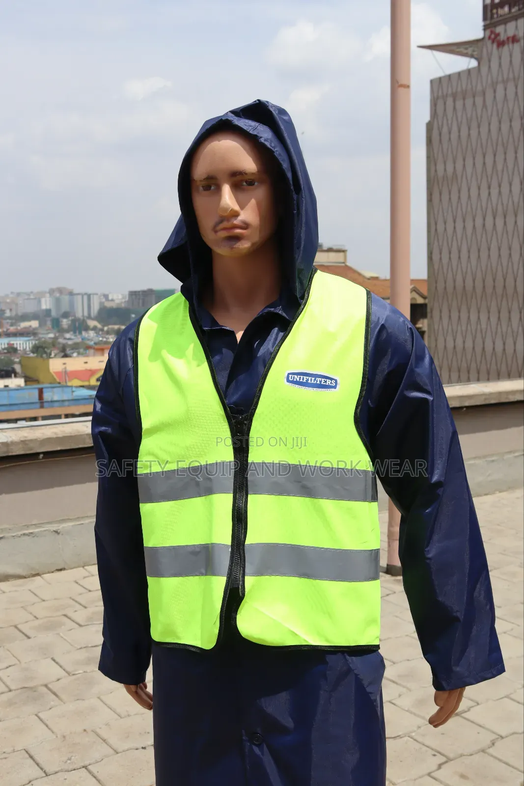 Zippered Safety Vest (Branded)