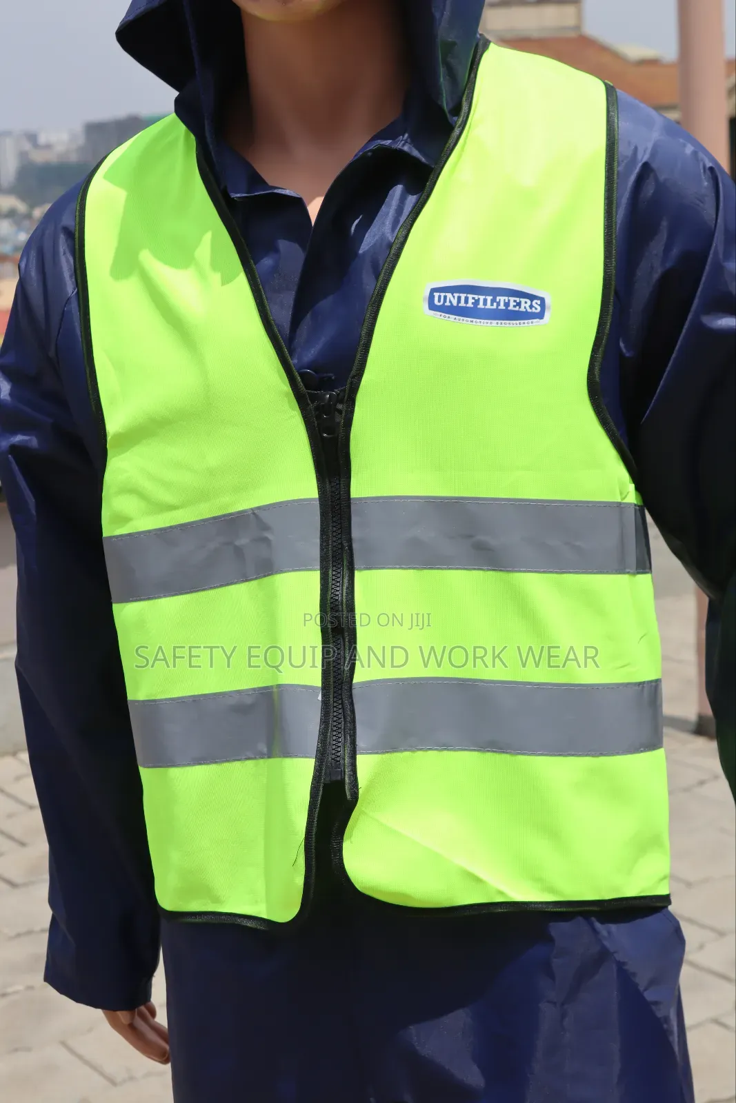 Reflective Zip-up Vest (Branded)