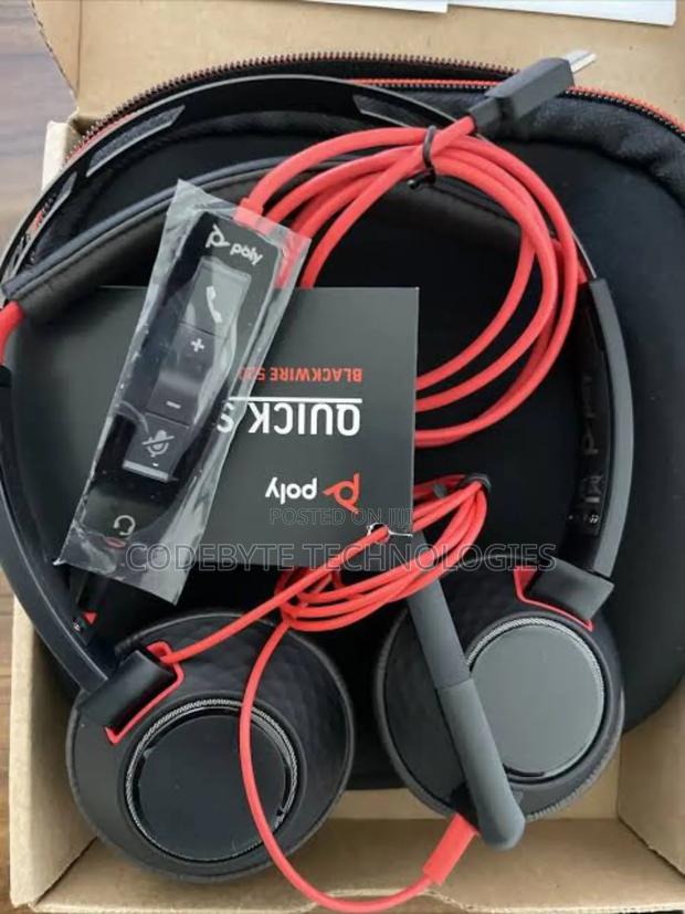 Poly Blackwire 5220 Stereo Usb-C Headset+Usb-C/A+3.5mm Plug - main view