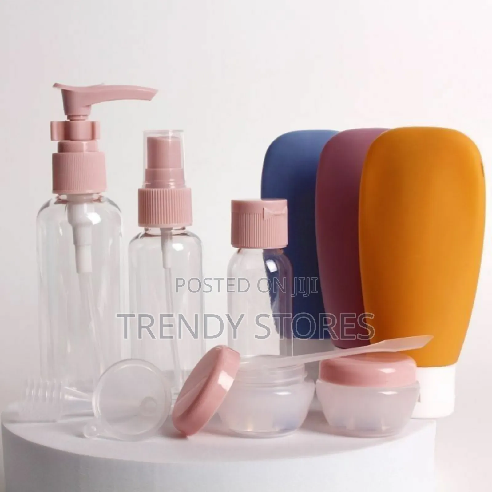 10 Pc Cosmetic Travel Storage Set