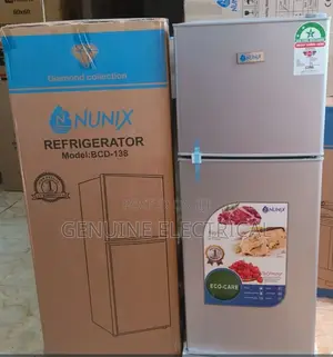 138litre Fridge Double Door Nunix
