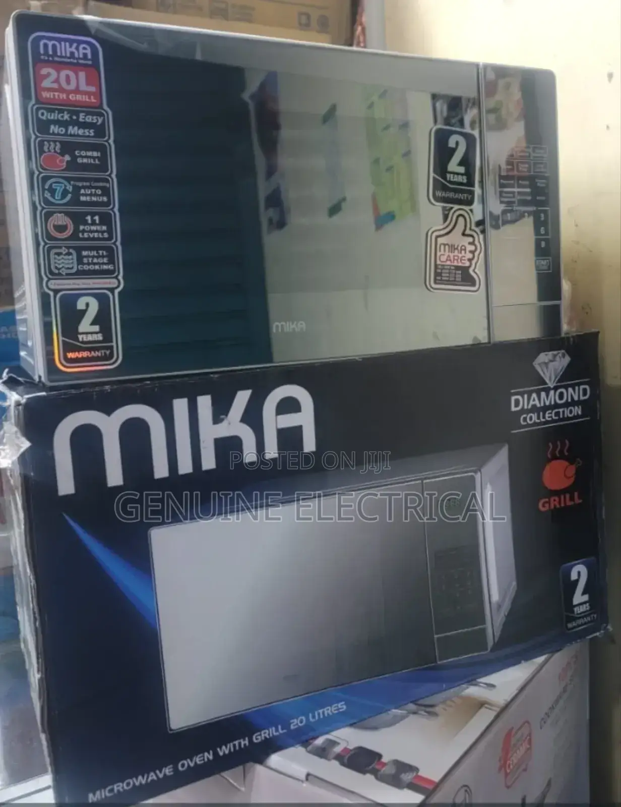 Mika Digital Microwave With Grill