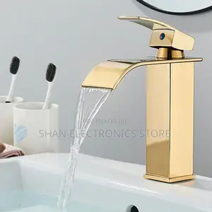 Waterfall Faucet Hot Cold Water Tap
