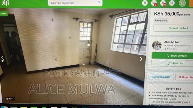 2bdrm Apartment in Langata for rent