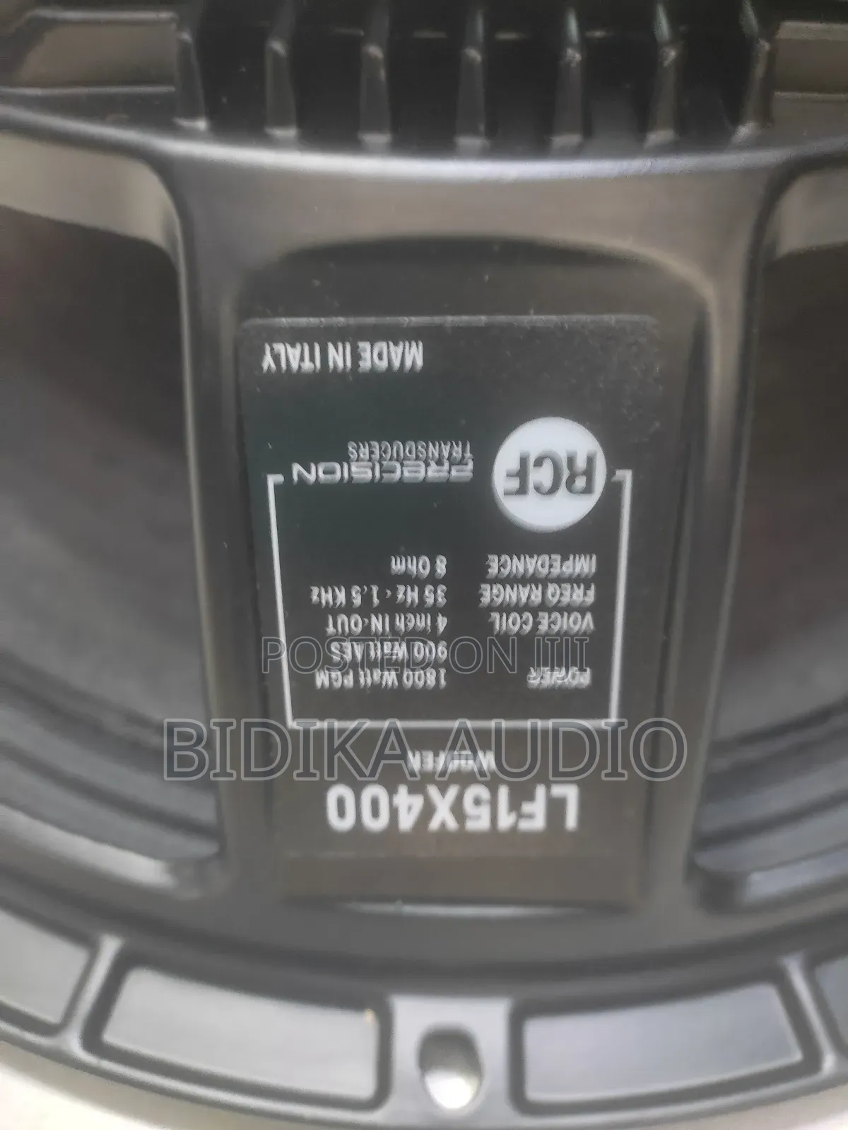 Bass RCF Speaker High Quality