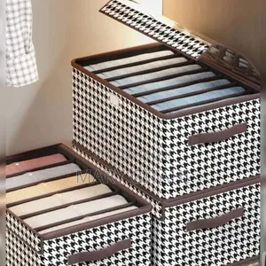 Beautiful Attractive Non-Woven 7 Wardrobe Clothes Organizer
