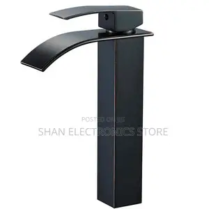 Luxury Hotcold Water Fall Bathroom Waterfal Basin Faucet Tap