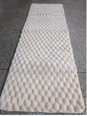 Cream and Beige Bedside Mats