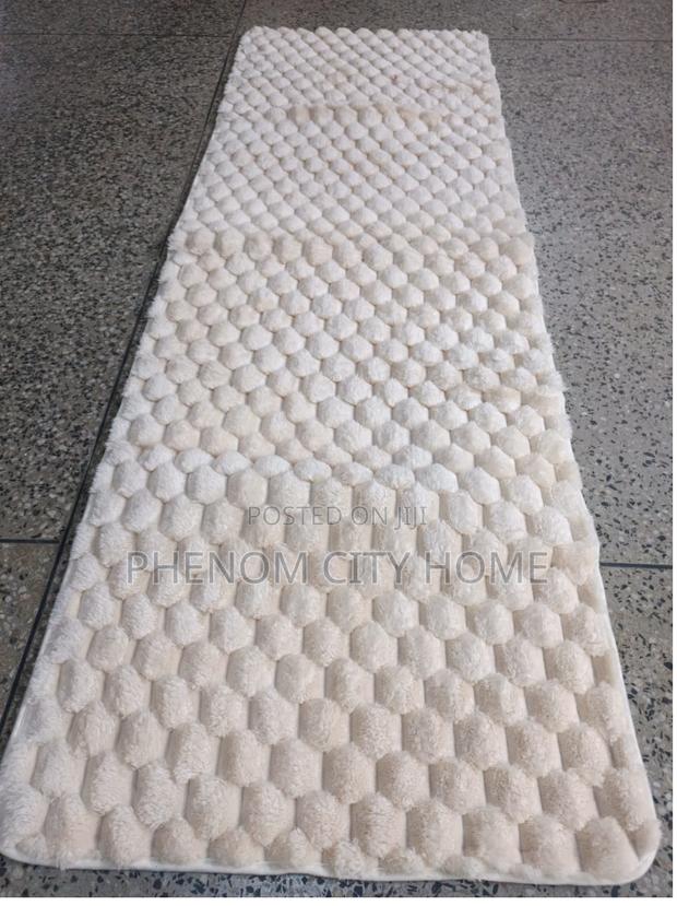 Cream and Beige Bedside Mats