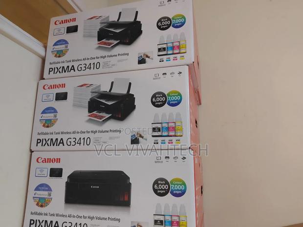 Canon G3410 Inkjet Wireless Printer - main view