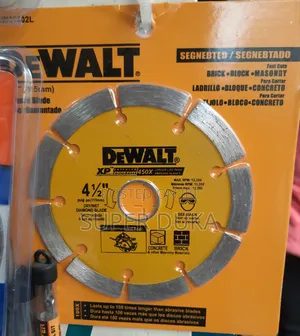 Diamond Blade.Dry Wet Concrete Brick Cutting.115/4.5 Dewalt