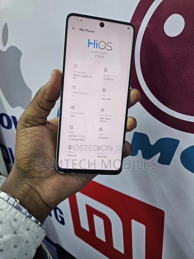 Tecno Camon 19 Pro 256 GB White - thumbnail 5