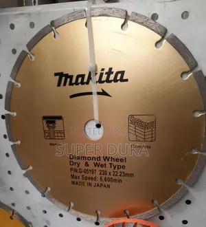 Concrete Marble 230mm Dry Wet Type Diamond Wheel.9 " Makita