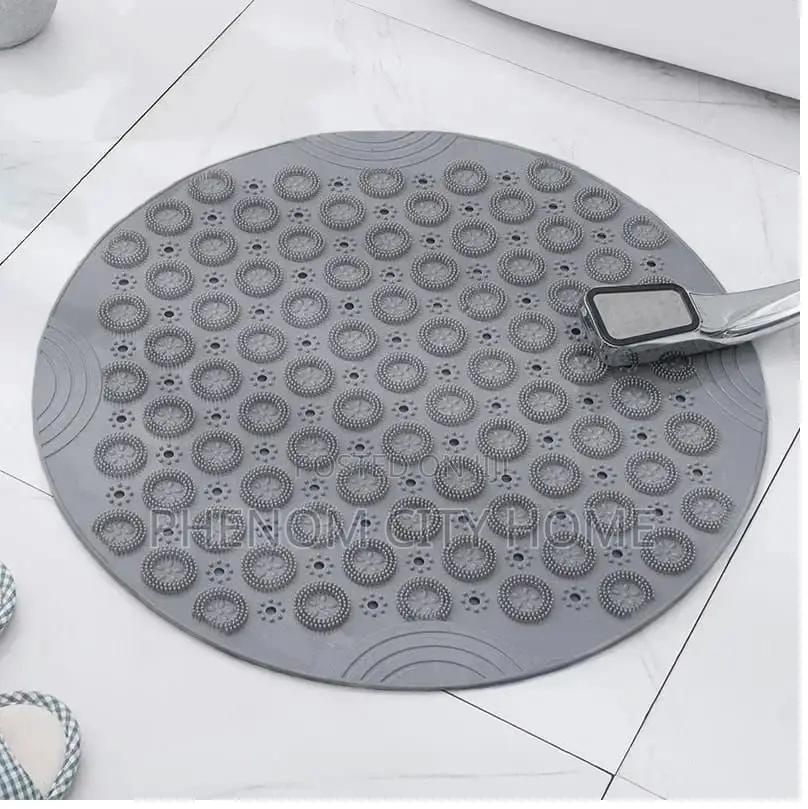 Grey Antislip Bathroom Mats