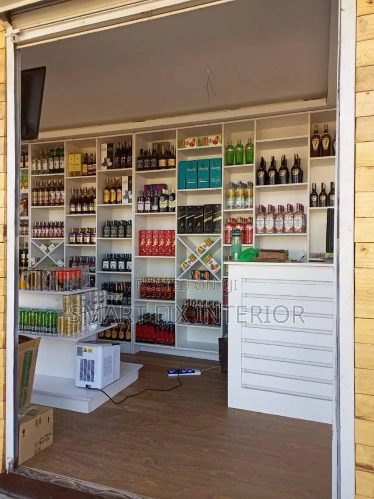 Supermarket, Shops,Pub Shelving Design and Installation/Deco