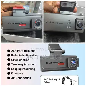 4G Dual Lens Car Camera Dashboard Duo Camera Dashcam