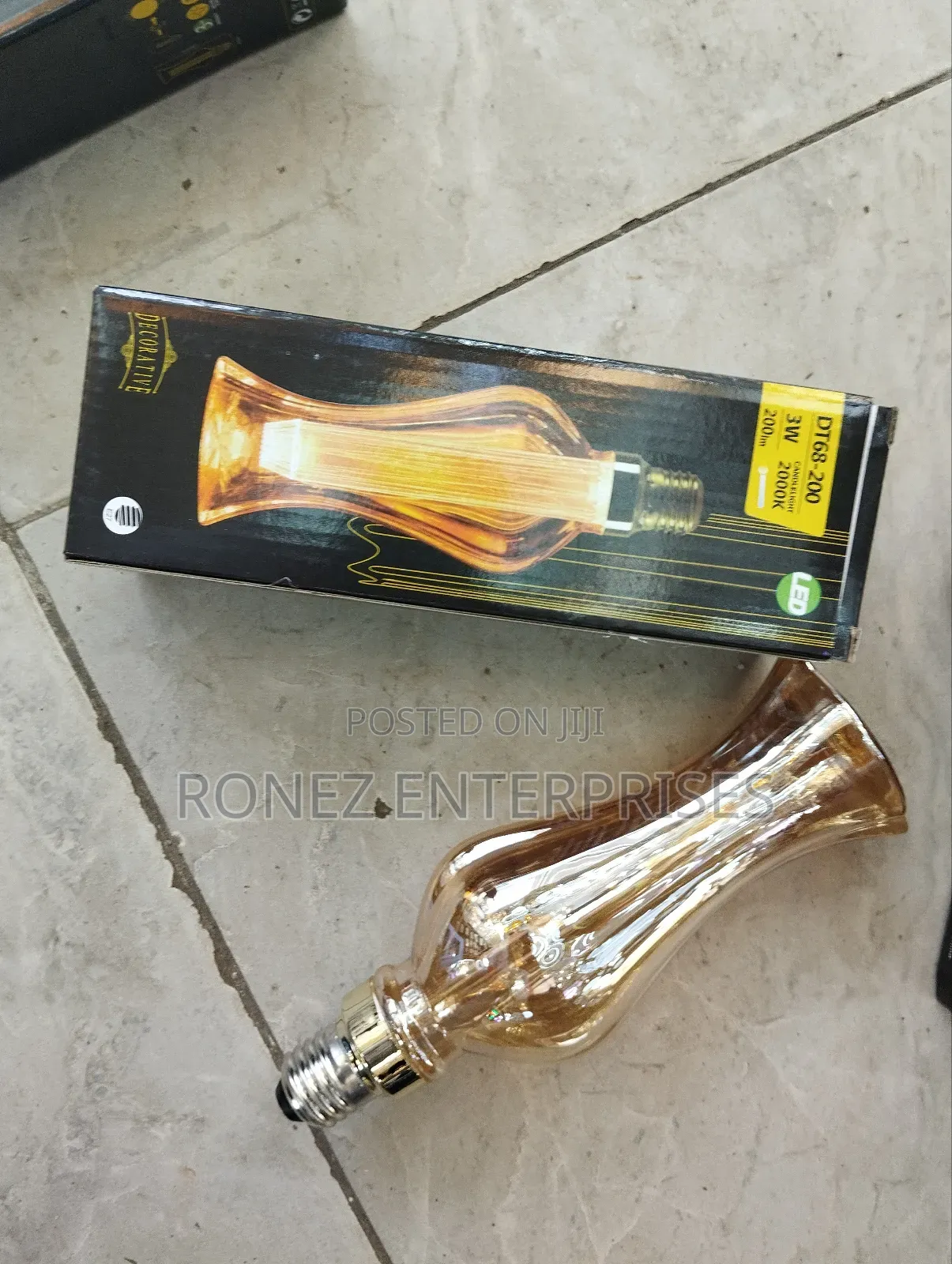Filament Bulb Bottle Type