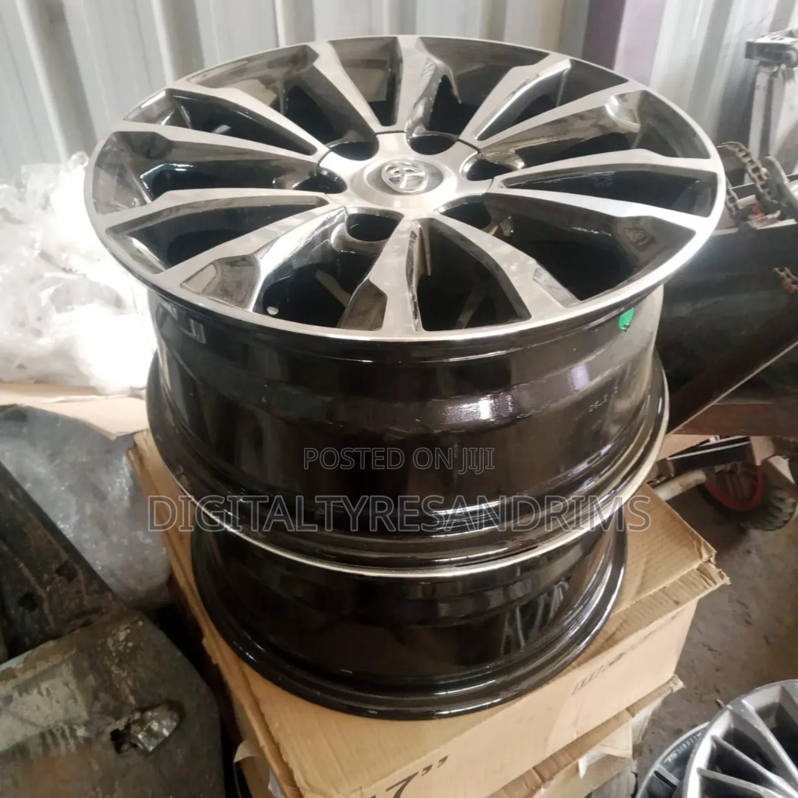 Toyota Prado Rims Size 17"At Affordable Cost Brand New