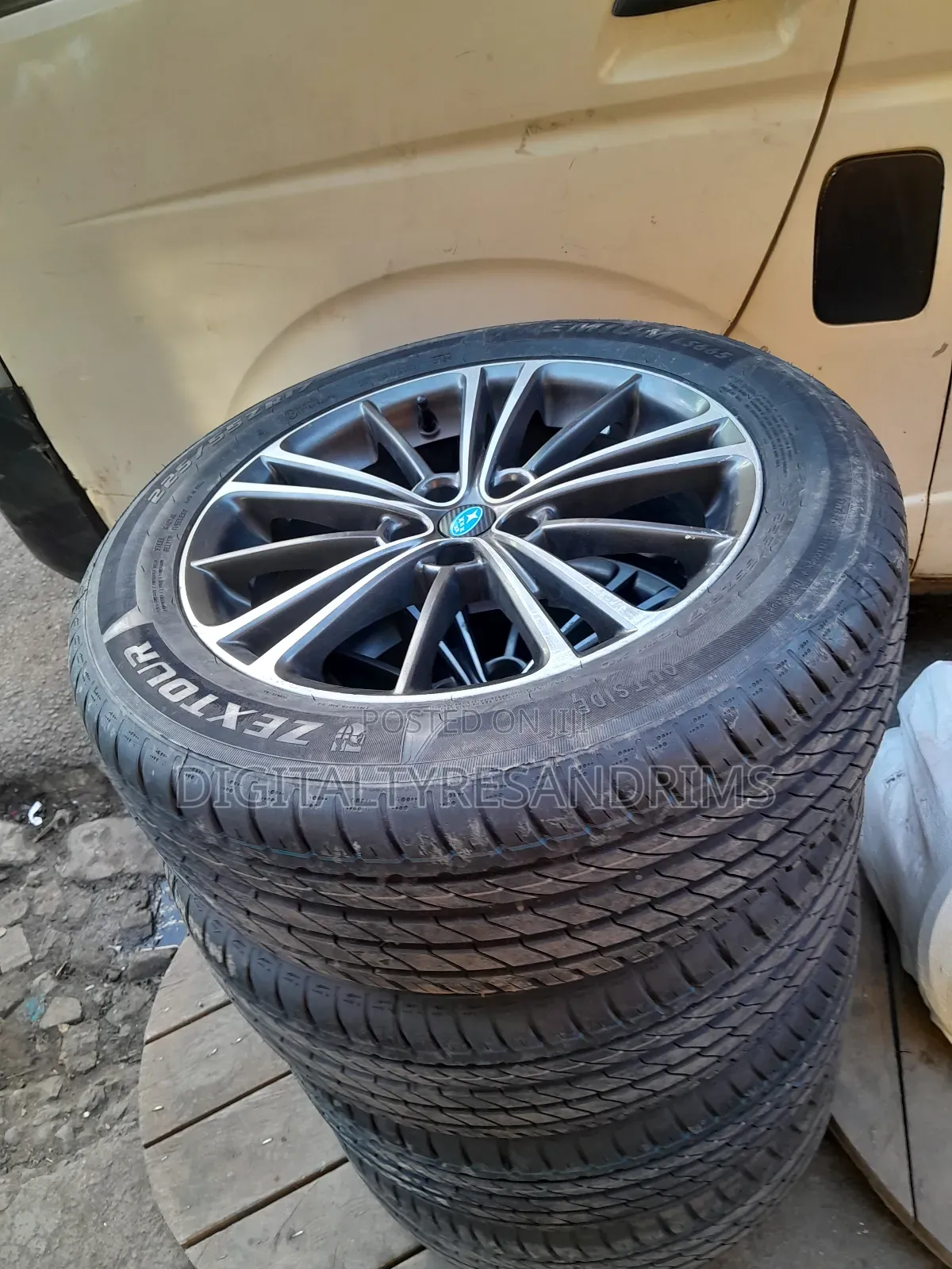 Subaru Original Rims Size 17"At Affordable Cost