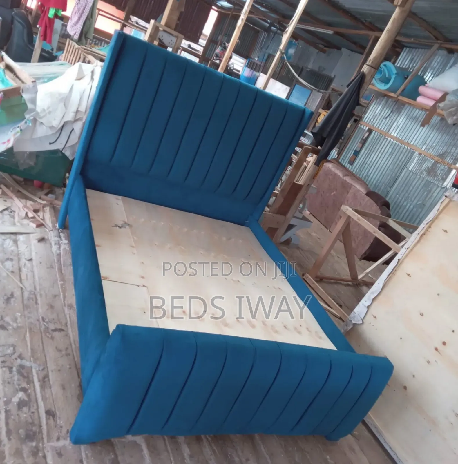 Blue Chester Bed 5by6 Beds