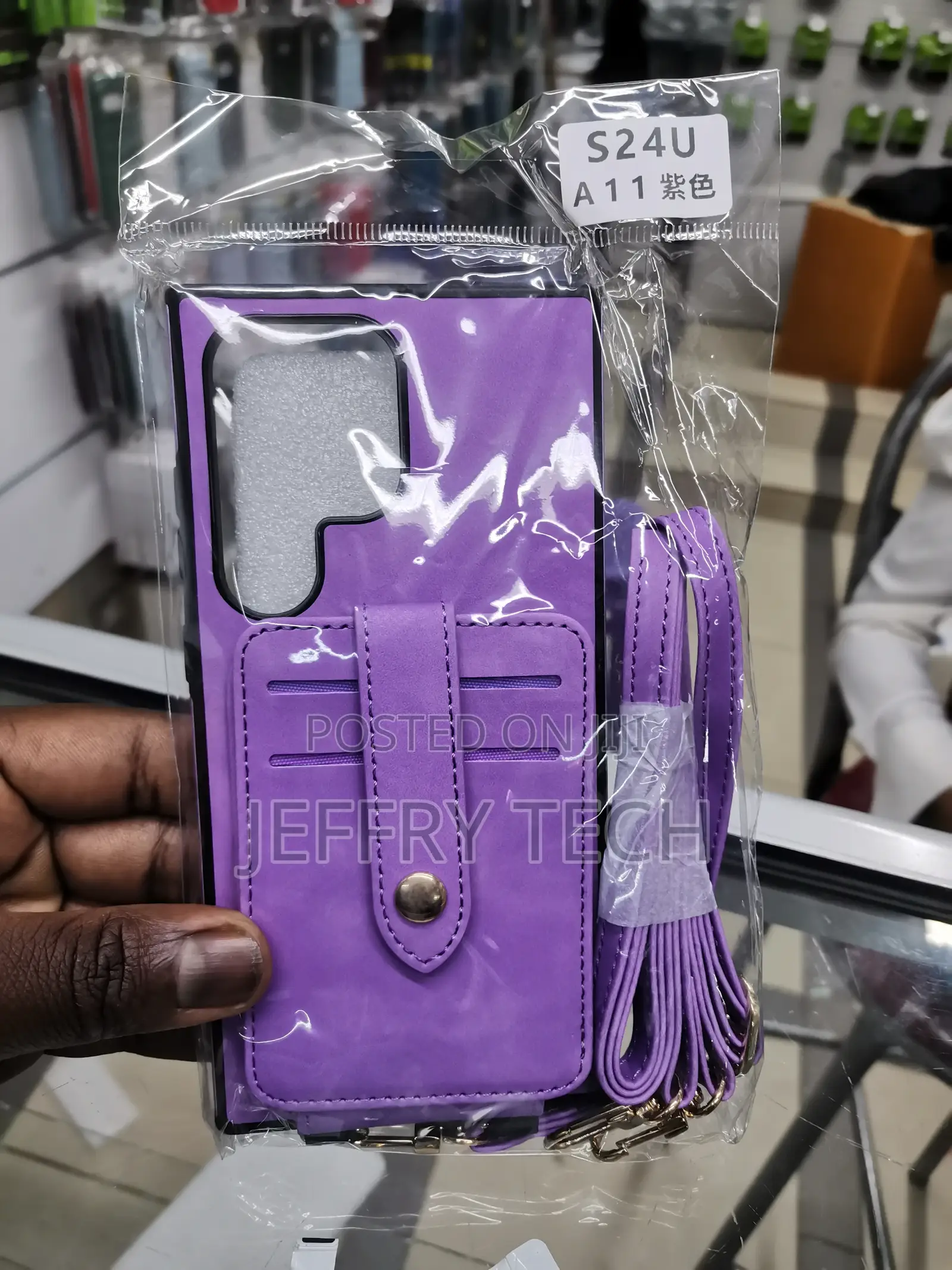 Samsung Galaxy S24 Ultra Wallet Leather Card Phone Cover