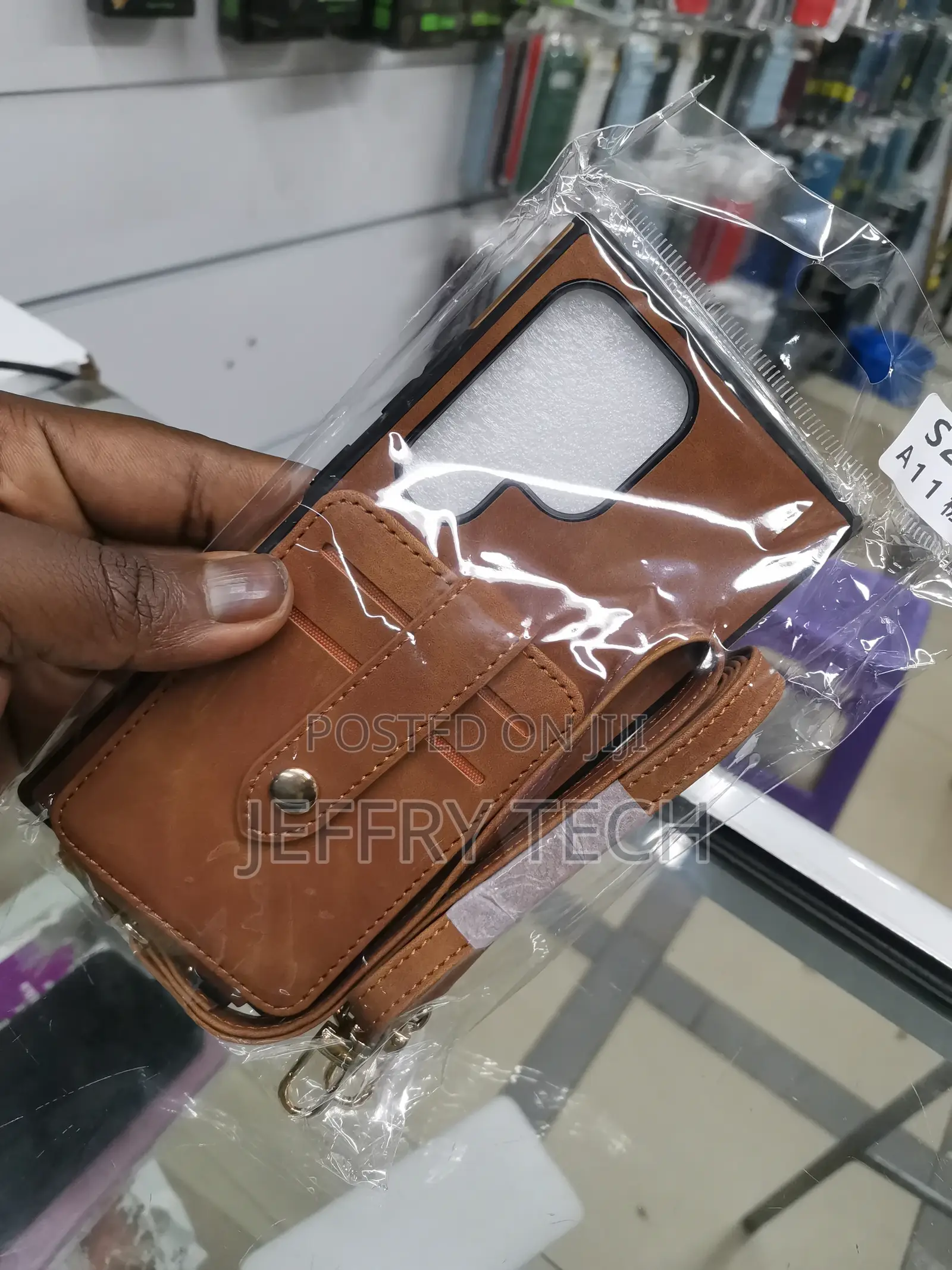 Samsung Galaxy S24 Ultra PU Leather Wallet Card Slot Cove