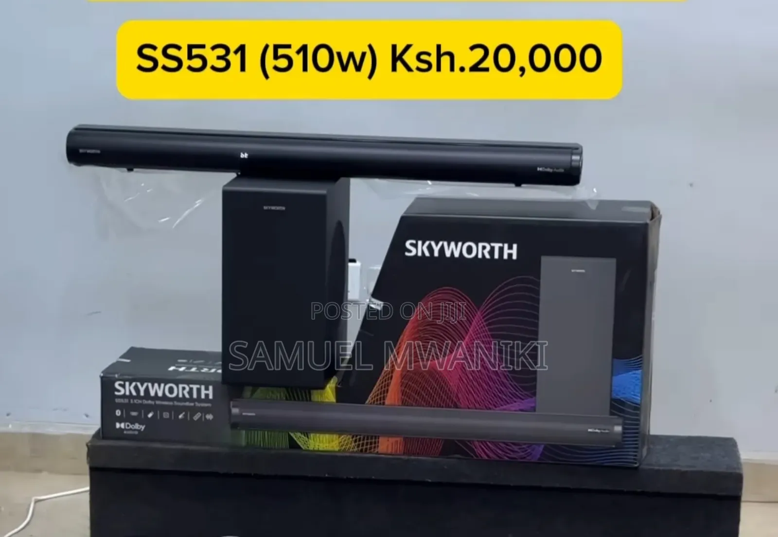 Skyworth 3.1CH Wireless Soundbar 510W