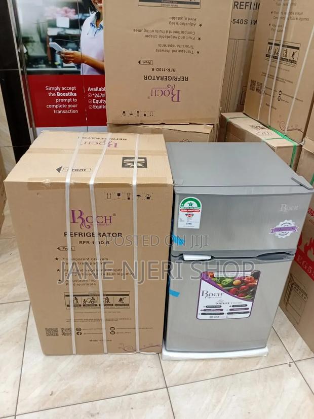 Roch 92 Liters Double Door Fridge