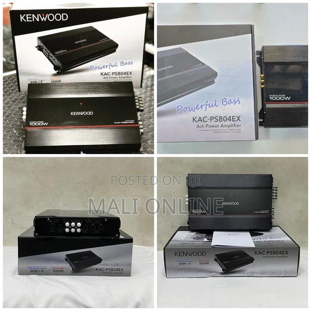 4-Channel 1000w Kenwood Amplifier