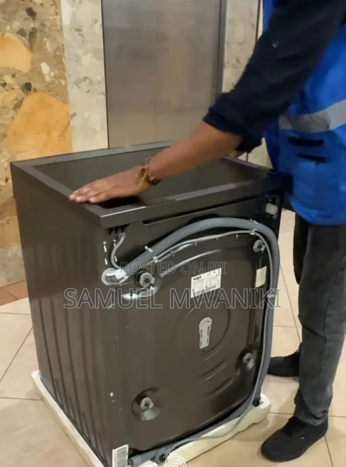 Von 9kgs Front Load Automatic Washing Machine