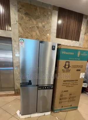 Hisense 470 Liters French Four Doors Refrigerator