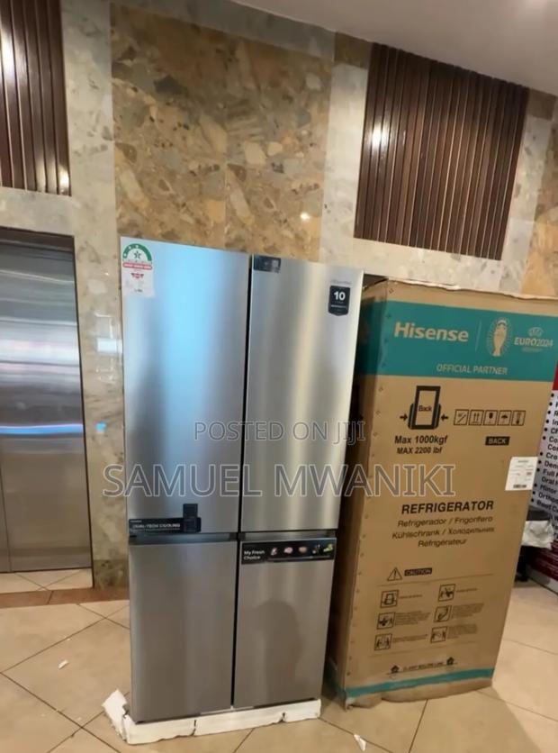 Hisense 470 Liters French Four Doors Refrigerator - main view