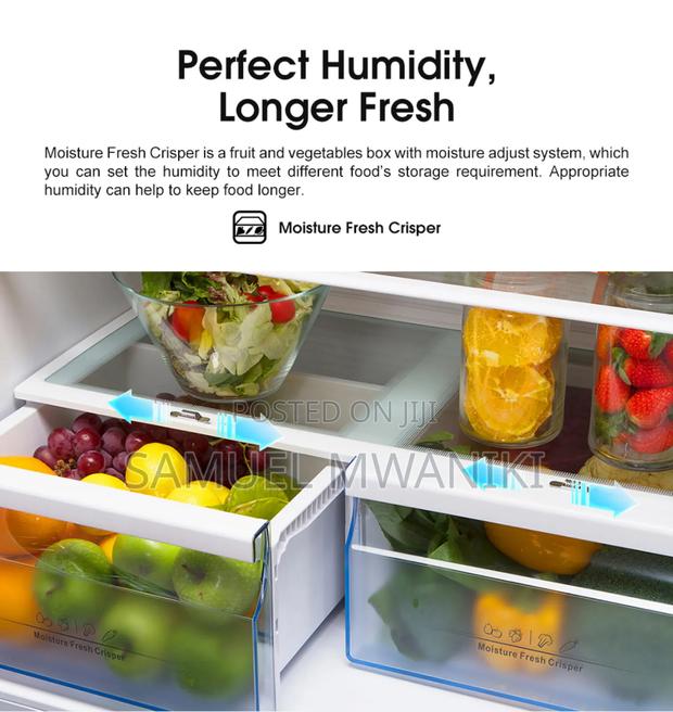 Hisense 470 Liters French Four Doors Refrigerator - thumbnail 3