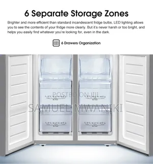 Hisense 470 Liters French Four Doors Refrigerator