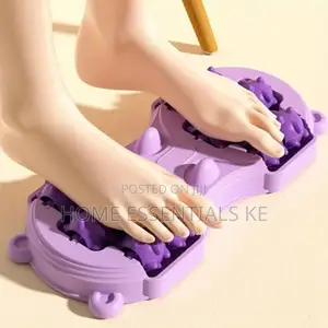 Manual Stepping 14 Roller Foot Massager