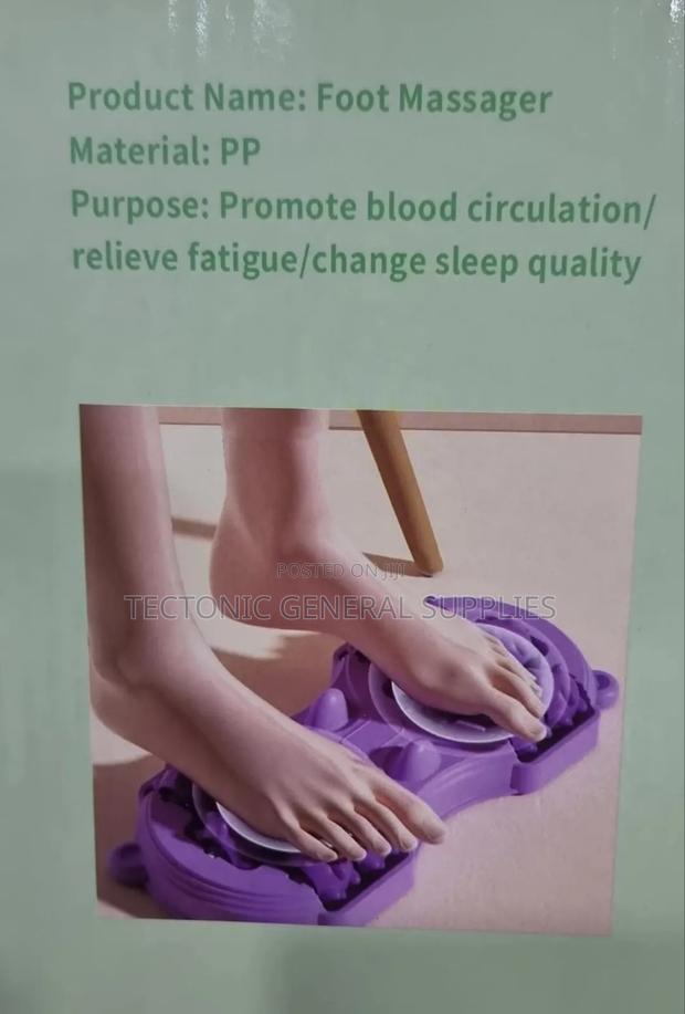 Manual Stepping 14 Roller Foot Massager - thumbnail 6