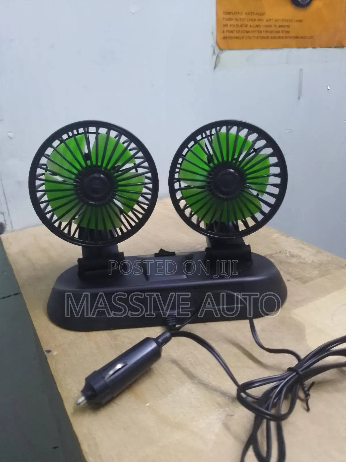 Buy Adjustable Double Car Fan/ Vehicle Car Fan