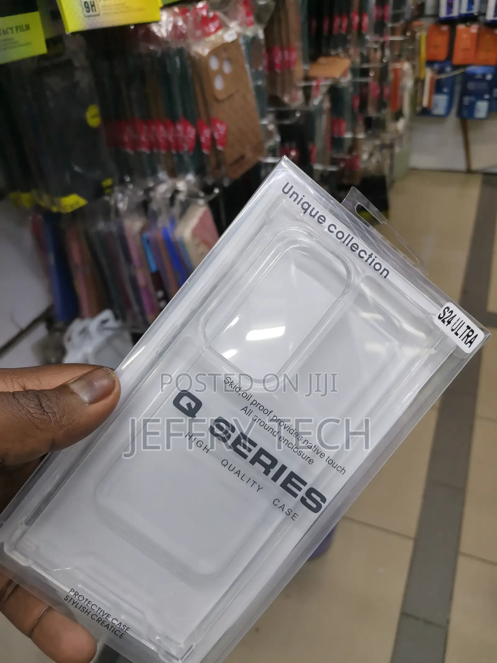 Samsung Galaxy S24 Ultra Protective Cover With Side Bumper